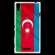 Coque Sony Xperia T3 Drapeau Azerbaidjan