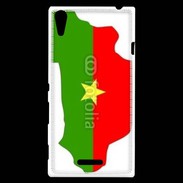 Coque Sony Xperia T3 drapeau Burkina Fasso