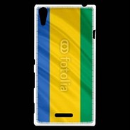 Coque Sony Xperia T3 Drapeau Gabon