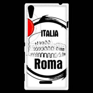 Coque Sony Xperia T3 Logo Rome Italie