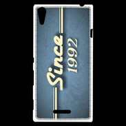 Coque Sony Xperia T3 Since 1992 Bleu