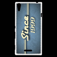 Coque Sony Xperia T3 Since 1999 Bleu