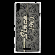 Coque Sony Xperia T3 Since crane gris 1961
