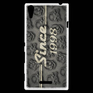 Coque Sony Xperia T3 Since crane gris 1998