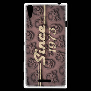 Coque Sony Xperia T3 Since crane rose 1973