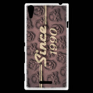 Coque Sony Xperia T3 Since crane rose 1990