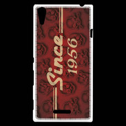 Coque Sony Xperia T3 Since crane rouge 1956