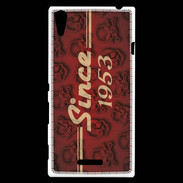 Coque Sony Xperia T3 Since crane rouge 1953