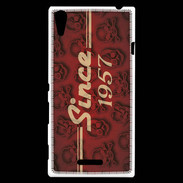 Coque Sony Xperia T3 Since crane rouge 1957