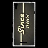 Coque Sony Xperia T3 Since 1958 gris