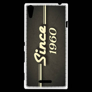 Coque Sony Xperia T3 Since 1960 gris