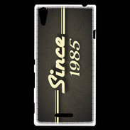 Coque Sony Xperia T3 Since 1985 gris