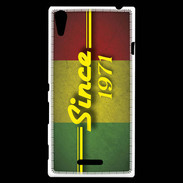 Coque Sony Xperia T3 Rasta since 1971