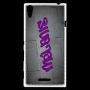 Coque Sony Xperia T3 Mélanie Tag