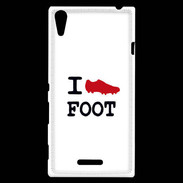 Coque Sony Xperia T3 I love Foot 2