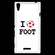 Coque Sony Xperia T3 I love Foot