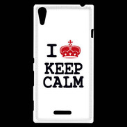 Coque Sony Xperia T3 I love Keep Calm