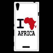 Coque Sony Xperia T3 I love Africa 2