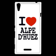 Coque Sony Xperia T3 I love Alpes d'Huez