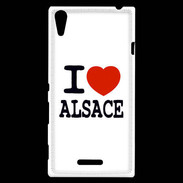 Coque Sony Xperia T3 I love Alsace