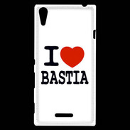 Coque Sony Xperia T3 I love Bastia