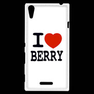 Coque Sony Xperia T3 I love Berry