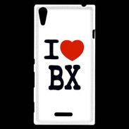 Coque Sony Xperia T3 I love BX