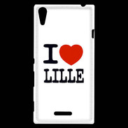 Coque Sony Xperia T3 I love Lille