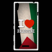 Coque Sony Xperia T3 I love Palestine 3