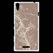 Coque Sony Xperia T3 motif fleuri 4
