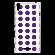 Coque Sony Xperia T3 pois prune