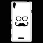 Coque Sony Xperia T3 moustache 1