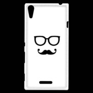 Coque Sony Xperia T3 moustache 2