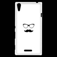 Coque Sony Xperia T3 moustache 4