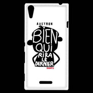 Coque Sony Xperia T3 Adishatz Humour Aveyron