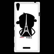 Coque Sony Xperia T3 Adishatz Humour Paris
