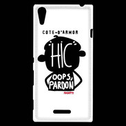 Coque Sony Xperia T3 Adishatz Humour Cote d'Armor