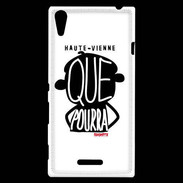 Coque Sony Xperia T3 Adishatz Humour Haute Vienne