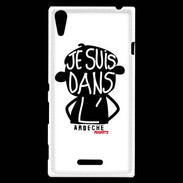 Coque Sony Xperia T3 Adishatz Humour Ardèche