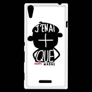Coque Sony Xperia T3 Adishatz Humour Marne