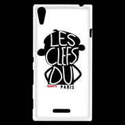 Coque Sony Xperia T3 Adishatz Humour Paris 3