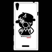 Coque Sony Xperia T3 Adishatz Humour Marseille