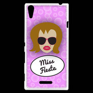 Coque Sony Xperia T3 Miss Fiesta Rousse
