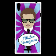 Coque Sony Xperia T3 Mister Beau gosse Chatain