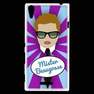 Coque Sony Xperia T3 Mister Beau gosse Roux