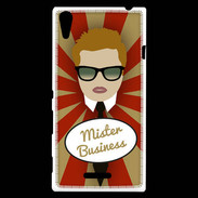 Coque Sony Xperia T3 Mister Business Roux