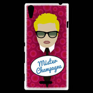 Coque Sony Xperia T3 Mister Champagne Blond