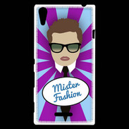 Coque Sony Xperia T3 Mister Fashion Chatain
