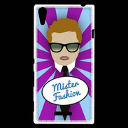 Coque Sony Xperia T3 Mister Fashion Roux