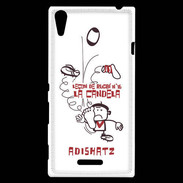 Coque Sony Xperia T3 Adishatz Rugby la candela